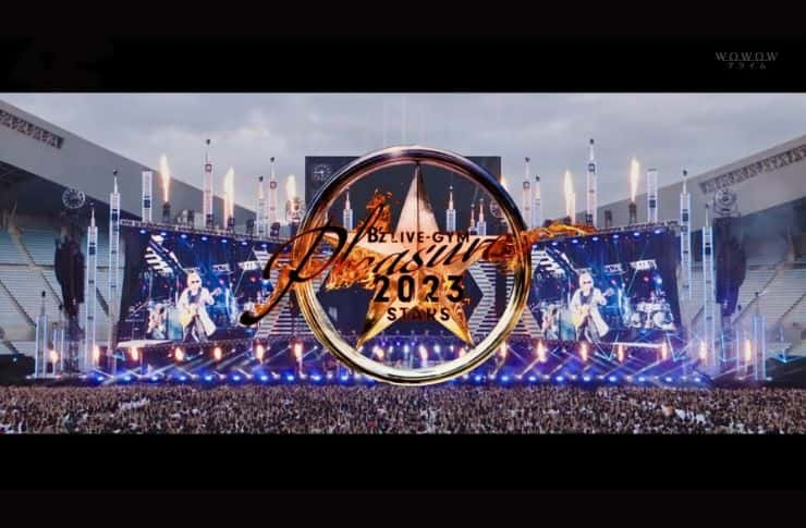 【WOWOW独占】「B’z LIVE-GYM Pleasure 2023 -STARS-」を見逃すな！ツアーファイナルの全曲ノーカット放送 ...